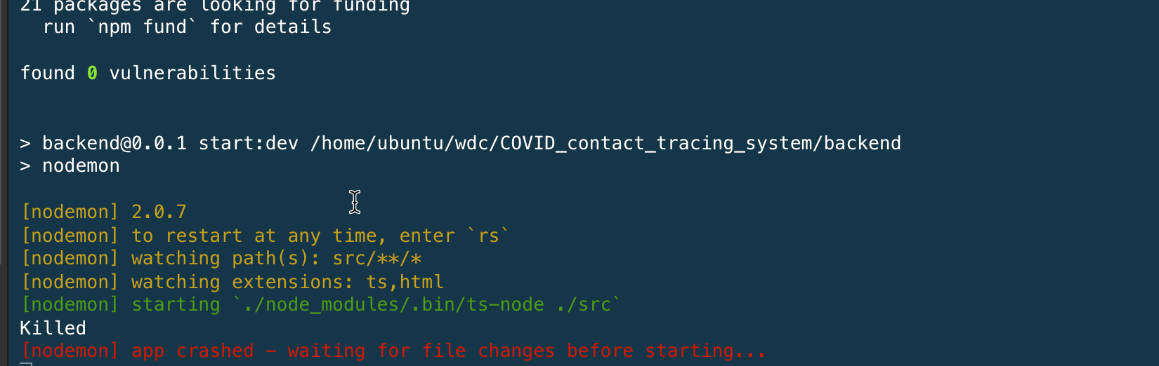GitHub - UAws/COVID_contact_tracing_system: COVID-19 Contact Tracing ...